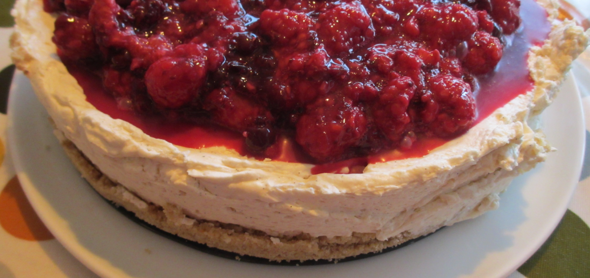 Nigel’s low carb cheesecake